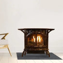 American Hearth Empire Spirit Cast Iron Medium Vent-Free Stove - 28"