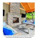 American Hearth Empire Rushmore See-Through Direct Vent Fireplace - 40"