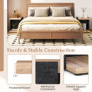End Table 2-Tier Sofa Side Table with Open Storage Shelf-Oak by LJGDeals