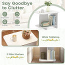 End Table 2-Tier Sofa Side Table with Storage Shelf for Small Space by LJGDeals