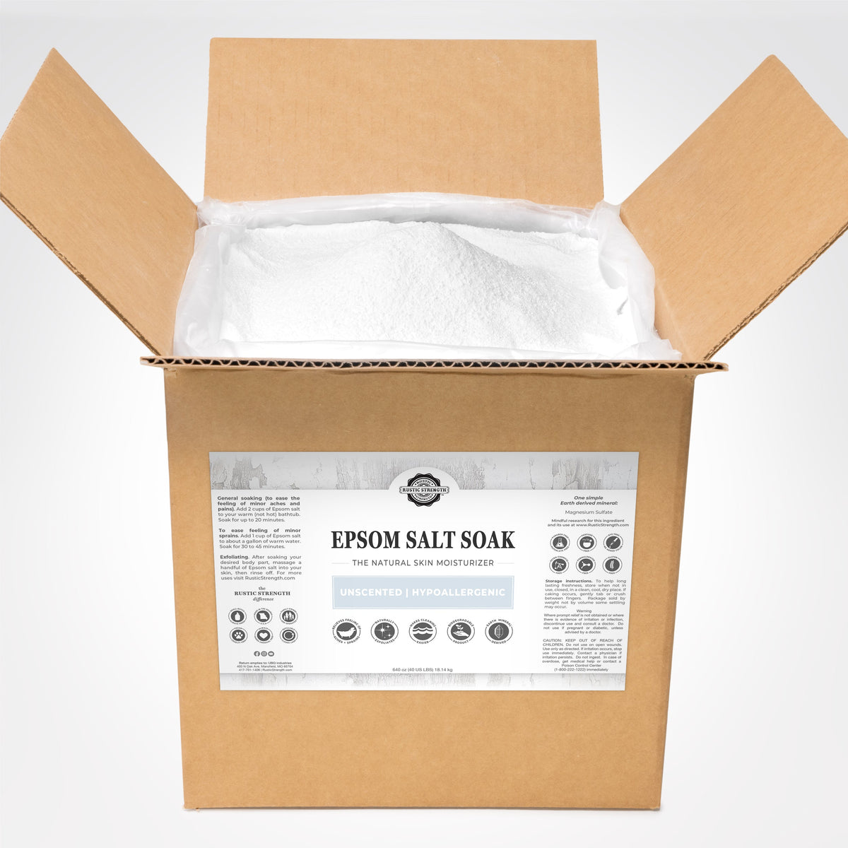 Epsom Salt Soak | Unscented, photo 7 of 8