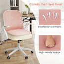 Ergonomic Computer Desk Chair with Lumbar Support and Flip-up Arms