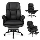Big and Tall Office Chair with Retractable Footrest 500 lbs by LJGDeals
