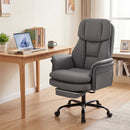 Big and Tall Office Chair with Retractable Footrest 500 lbs by LJGDeals
