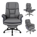 Big and Tall Office Chair with Retractable Footrest 500 lbs by LJGDeals