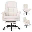 Big and Tall Office Chair with Retractable Footrest 500 lbs by LJGDeals
