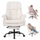 Big and Tall Office Chair with Retractable Footrest 500 lbs by LJGDeals