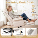 Big and Tall Office Chair with Retractable Footrest 500 lbs by LJGDeals