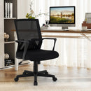 Ergonomic Desk Chair with Lumbar Support and Rocking Function-Black by LJGDeals