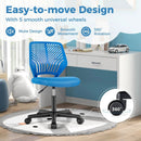 Height-adjustable Ergonomic Kids Desk Chair with Universal Casters by LJGDeals