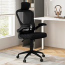 Ergonomic Mesh Office Chair with Adjustable Height for Home Office-Black by LJGDeals