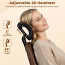 Ergonomic Office Chair Computer Desk Chair with 2D Headrest and Rocking Backrest by LJGDeals