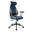 Ergonomic Office Chair Computer Desk Chair with 2D Headrest and Rocking Backrest by LJGDeals
