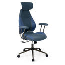 Ergonomic Office Chair Computer Desk Chair with 2D Headrest and Rocking Backrest by LJGDeals