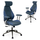 Ergonomic Office Chair Computer Desk Chair with 2D Headrest and Rocking Backrest by LJGDeals