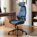 Ergonomic Office Chair Computer Desk Chair with 2D Headrest and Rocking Backrest by LJGDeals