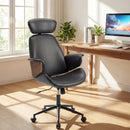 Ergonomic Office Chair with Headrest Adjustable Height for Home Office and Study by LJGDeals