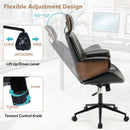 Ergonomic Office Chair with Headrest Adjustable Height for Home Office and Study by DirectDeals