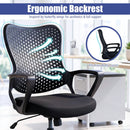 Ergonomic Office Chair Height Adjustable Computer Desk Chair with Breathable Butterfly Back by DirectDeals