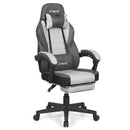 Ergonomic Video Game Chair with Headrest and Reclining Backrest by DirectDeals