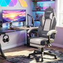 Ergonomic Video Game Chair with Headrest and Reclining Backrest by LJGDeals