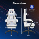 Ergonomic Video Game Chair with Headrest for Home Office by LJGDeals