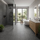 Essence Montauk Dark Slate Look Porcelain Tiles 12x24
