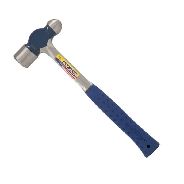 Estwing E3-16BP 16oz Ball Peen Hammer w/ Blue Grip (Smooth Face)