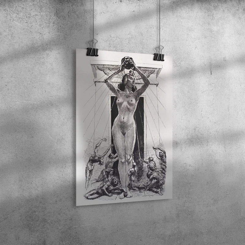 "L’Atlantide" by Almery Lobel-Riche Matte Poster