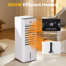 Evaporative Air Cooler and Heater with 3 Modes 3 Speeds and 2 Ice Boxes-White by DirectDeals