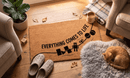 Everything Comes to Life Coir Mat