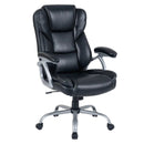 Executive Office Chair Leather Ergonomic Computer Desk Chair with Padded Seat and Armrests by LJGDeals