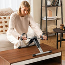 Under Desk Exercise Bike Pedal Exerciser with LCD Display for Legs and Arms Workout by LJGDeals