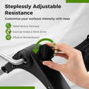 Under Desk Exercise Bike Pedal Exerciser with LCD Display for Legs and Arms Workout by LJGDeals