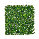 Expandable Fence Privacy Screen Decorative Faux Fencing Panel with Real Willow Frame by LJGDeals