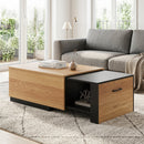 Extendable Coffee Table with Hidden Storage Compartment by DirectDeals
