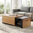 Extendable Coffee Table with Hidden Storage Compartment by LJGDeals