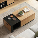 Extendable Coffee Table with Hidden Storage Compartment by LJGDeals