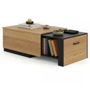 Extendable Coffee Table with Hidden Storage Compartment by LJGDeals