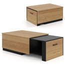 Extendable Coffee Table with Hidden Storage Compartment by LJGDeals