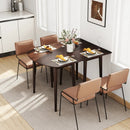 Extendable Dining Table Set with 2 Half-Round and 1 Rectangular Tables by LJGDeals