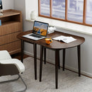 Extendable Dining Table Set with 2 Half-Round and 1 Rectangular Tables by LJGDeals