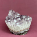 Extra Large Amethyst, Flat shaped Full polished stone, Stunning decor piece