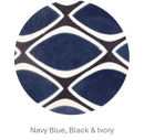 EYE CAT – Contemporary Custom Rug in Cowhide