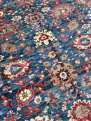 Trasitional Serapi Ghazni Wool Rug – 8' x 10’ – Intricate Floral Design