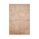 6x9 Tan, Green Hand Knotted Tibetan Wool and Silk Tibetan Traditional Oriental Area Rug