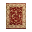 6x9 Rust, Ivory  Hand Knotted Persian 100% Wool Chobi Peshawar Traditional Oriental Area Rug