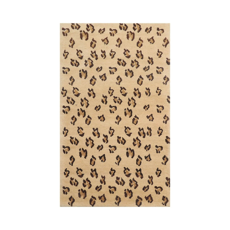 3x5 Beige, Hand Knotted Tibetan 100% Wool Michaelian & Kohlberg Traditional Oriental Area Rug