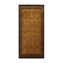 3x5 Gold, Charcoal Hand Knotted Tibetan 100% Wool Michaelian & Kohlberg Traditional Oriental Area Rug