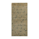 3x5 Moss, Beige Hand Knotted Tibetan 100% Wool Michaelian & Kohlberg Swiss Wash Modern Oriental Area Rug